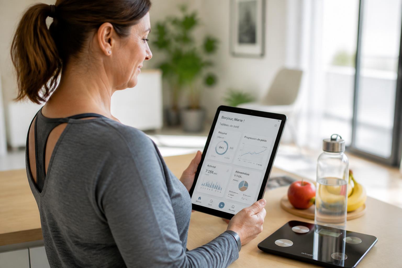 application perte de poids : suivez votre progression quotidienne facilement avec notre outil intuitif pour atteindre vos objectifs santé.