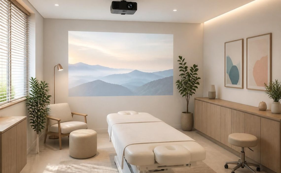 découvrez comment un mini vidéoprojecteur acer peut aider votre cabinet médical à maintenir une ambiance calme et apaisante pour vos patients.