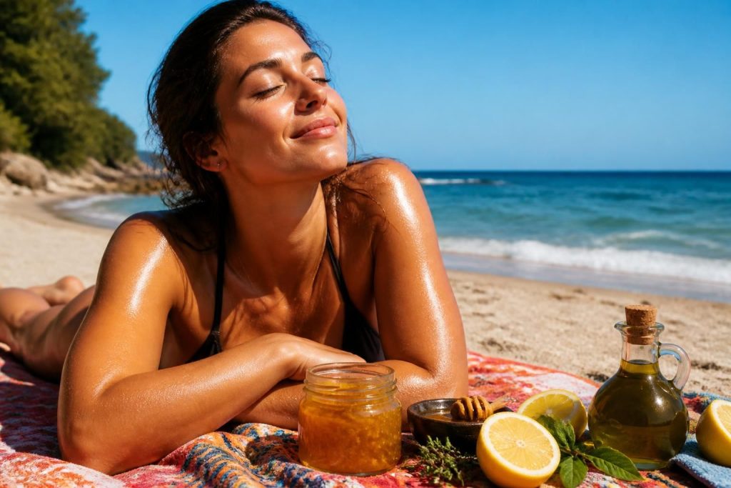 découvrez une recette de grand-mère simple et efficace pour bronzer rapidement et obtenir un teint estival éclatant naturellement.