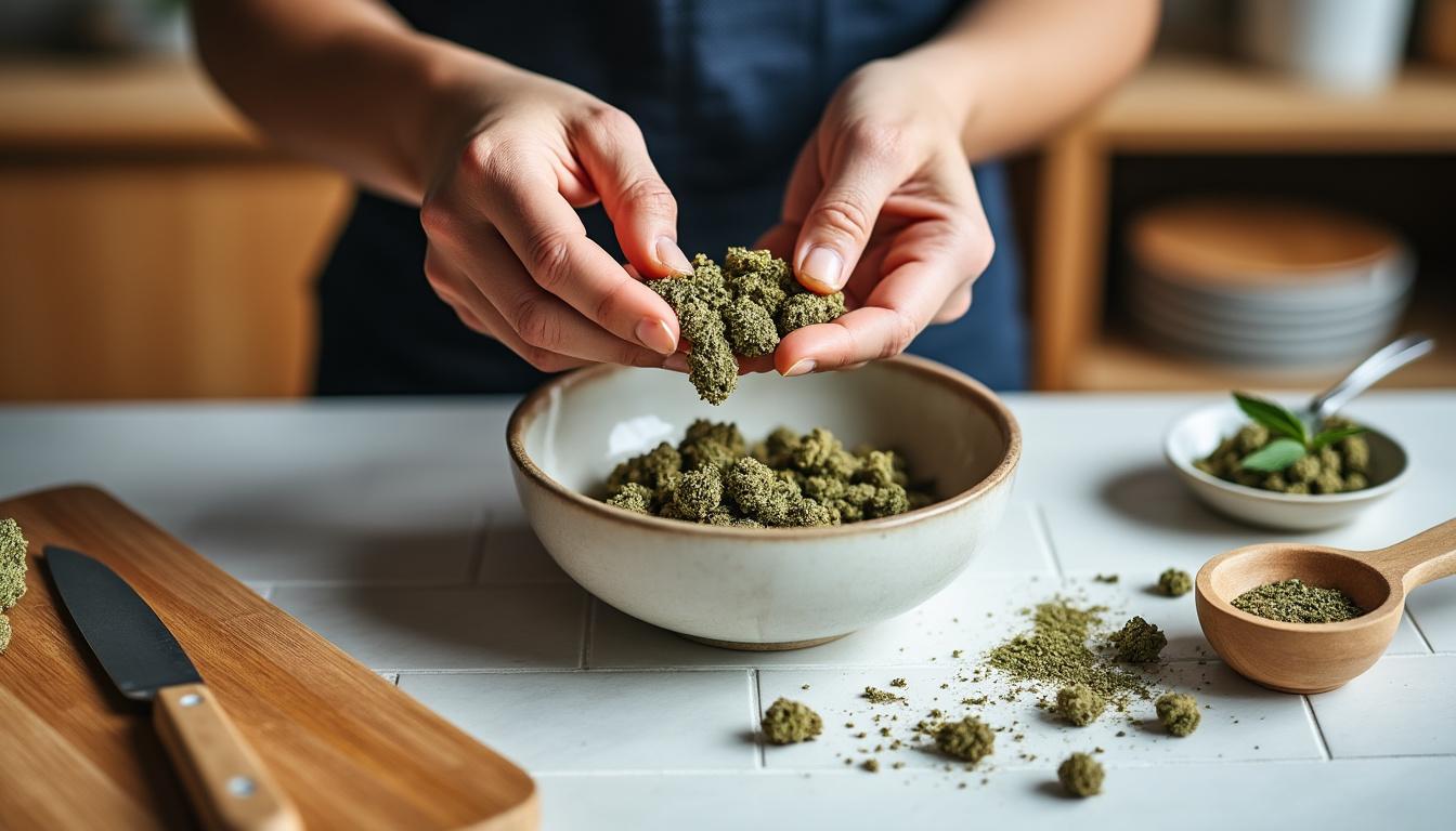 découvrez nos astuces simples et efficaces pour effriter le cbd facilement et l'incorporer parfaitement dans toutes vos recettes maison. profitez pleinement des bienfaits du cbd en cuisine !
