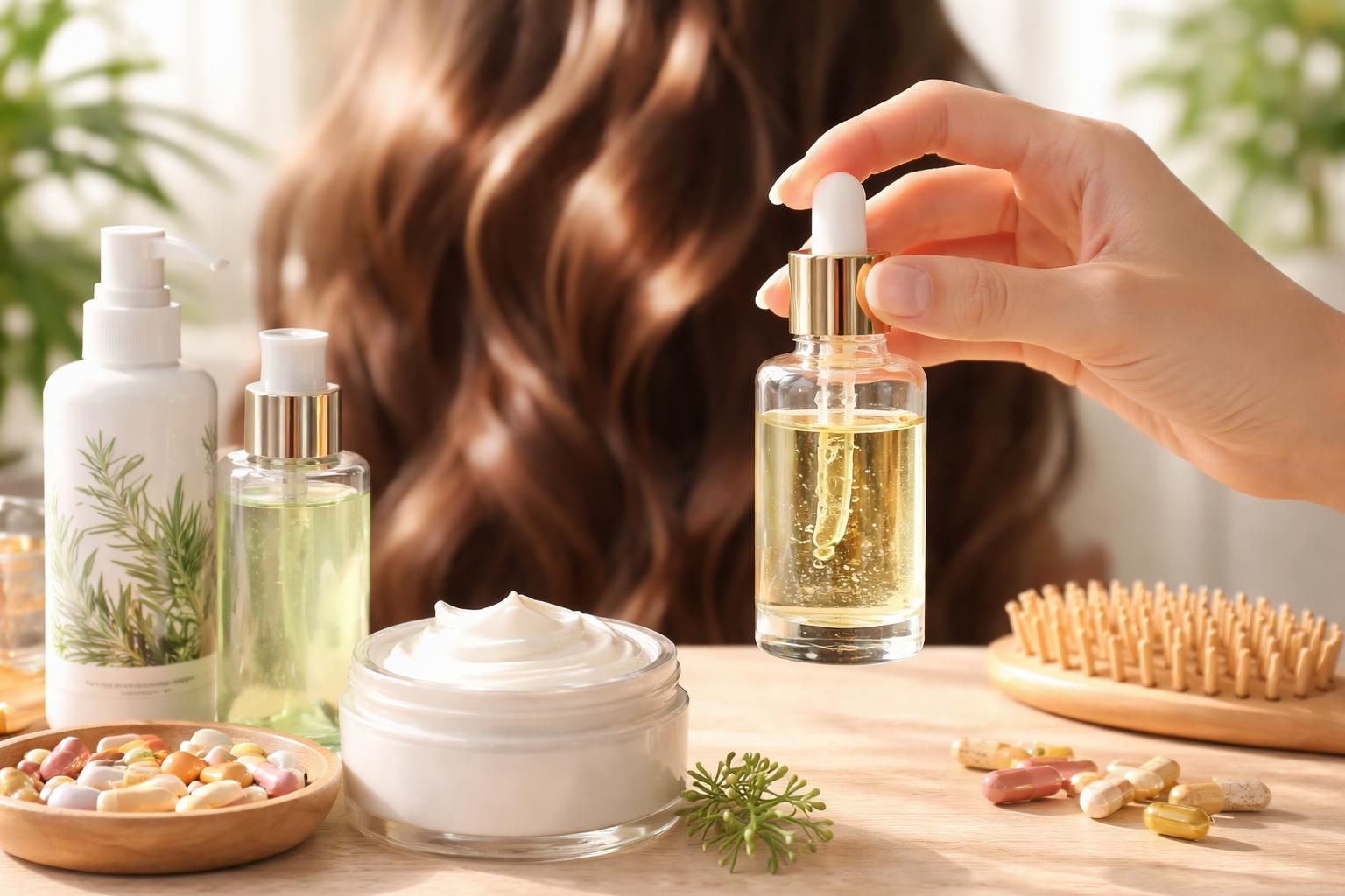 découvrez nos compléments naturels et solutions efficaces pour stimuler la pousse des cheveux et renforcer leur santé.