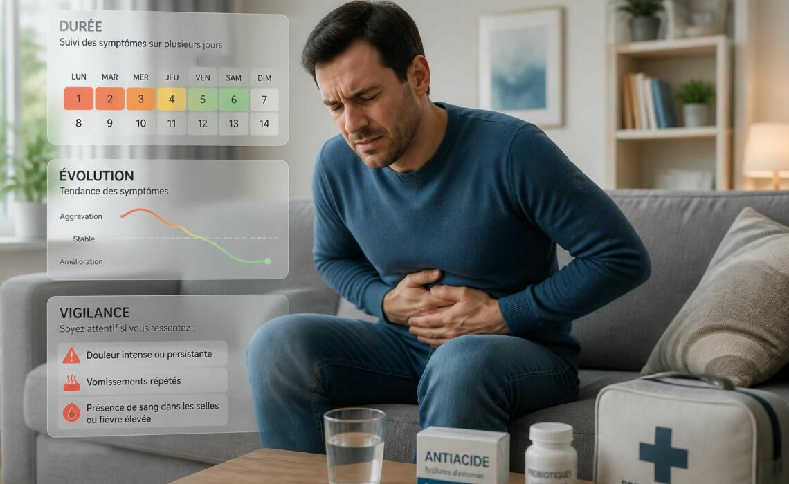 découvrez les symptômes de la gastro-entérite, leur durée, leur évolution et les signes de vigilance à ne pas négliger pour une prise en charge efficace.