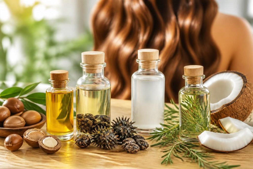 découvrez les huiles naturelles les plus efficaces pour stimuler la croissance rapide de vos cheveux et obtenir une chevelure plus longue et en bonne santé.