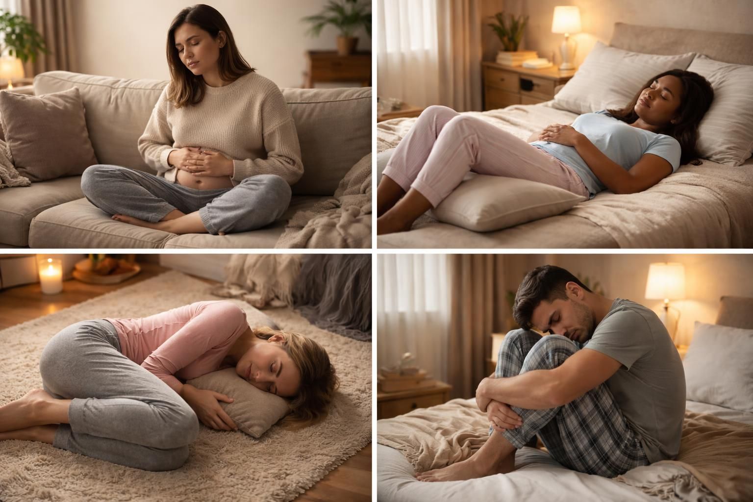 découvrez les meilleures positions pour soulager rapidement et efficacement les crampes d'estomac. des conseils pratiques pour un confort optimal dès les premiers signes de douleur.