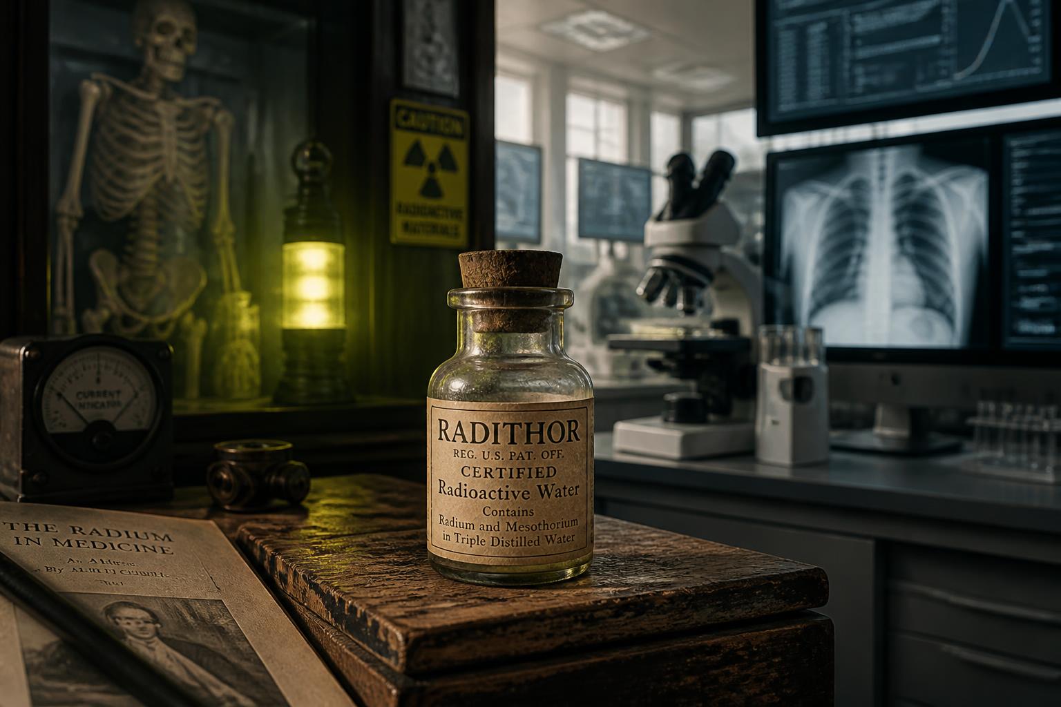 découvrez l'histoire du radithor et son impact controversé sur la médecine moderne, entre avancées et risques sanitaires.