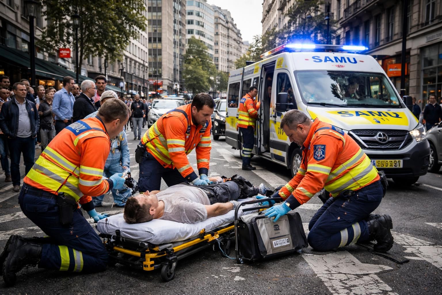 découvrez les défis quotidiens auxquels font face les secouristes du samu en milieu urbain à travers ce reportage captivant.