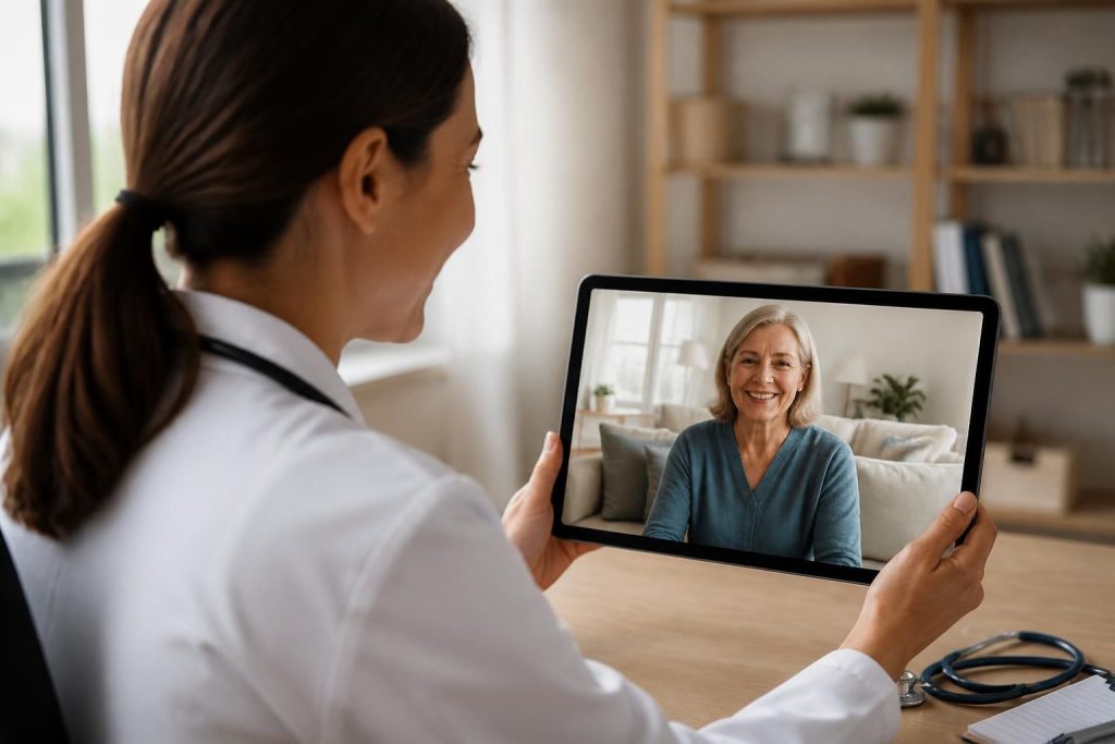 découvrez comment la tablette tactile révolutionne la téléconsultation médicale en facilitant la communication entre patients et professionnels de santé.