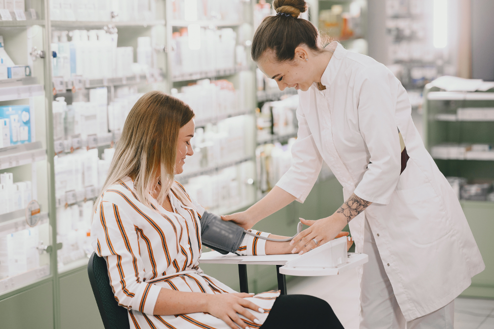 agencement d'une pharmacie