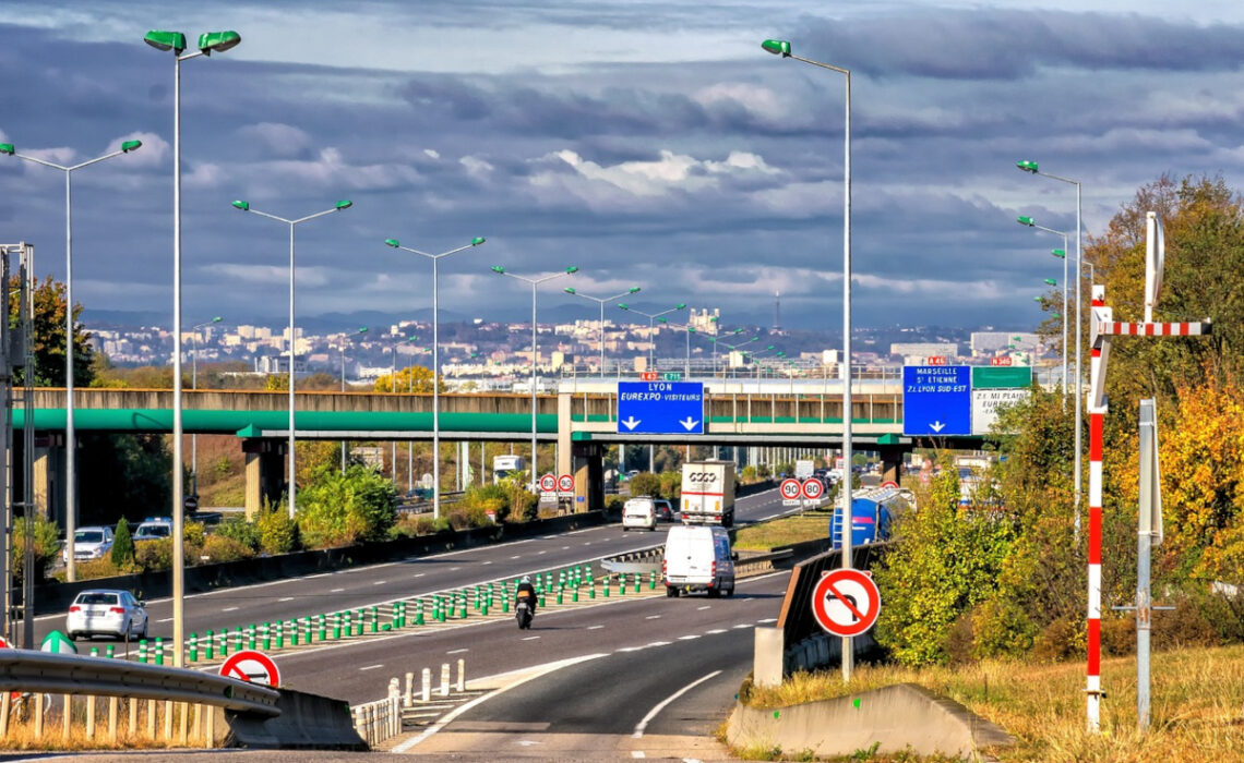 bifurcation d'autoroute