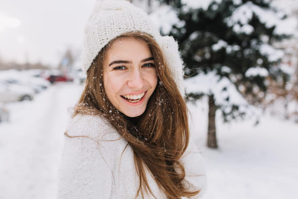 cheveux hiver