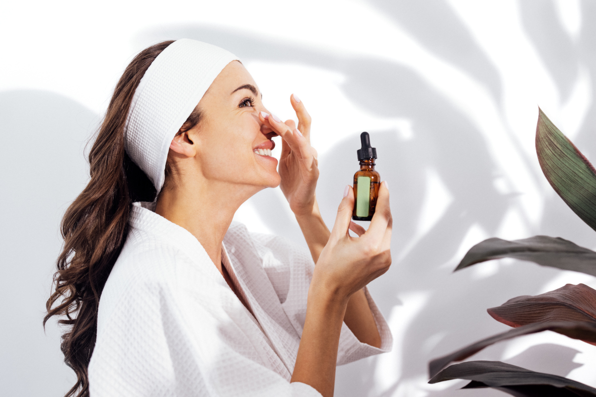 huiles essentielles visage