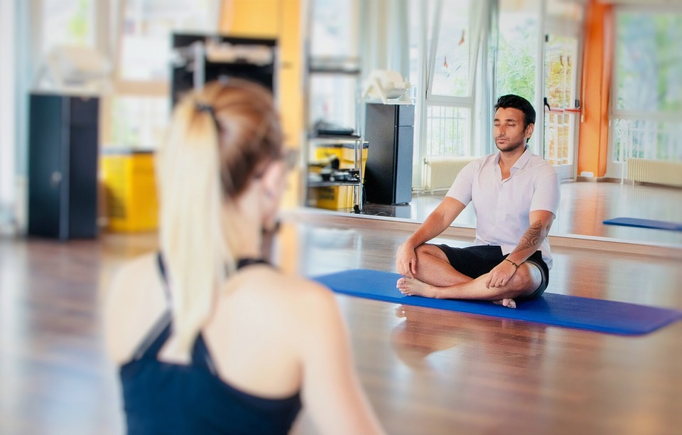 séance de yoga