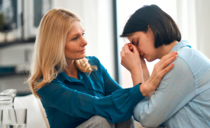 rester auprés famille