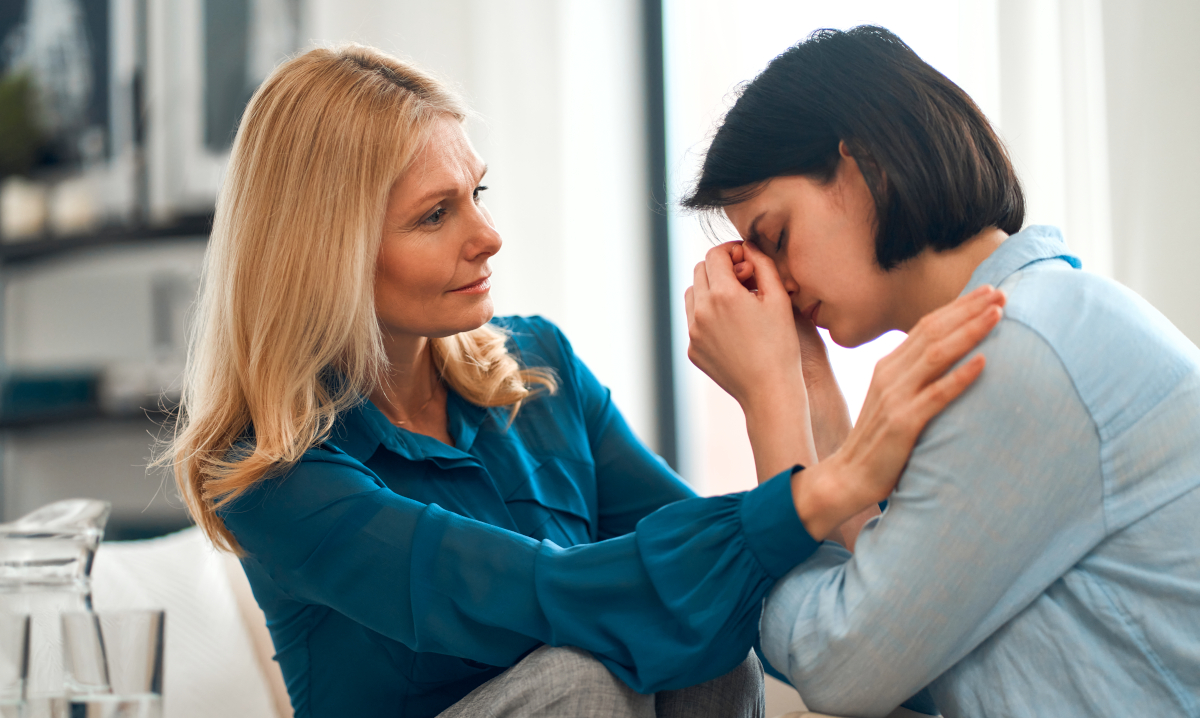 rester auprés famille