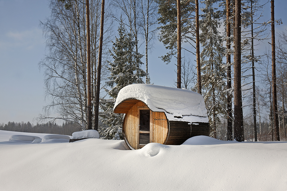 sauna extérieur