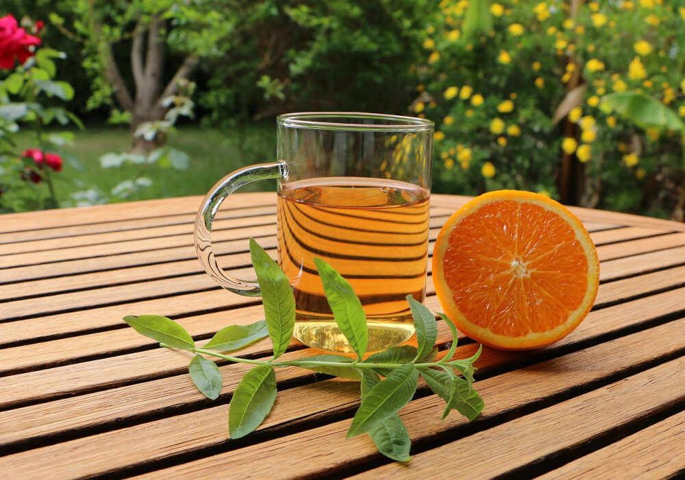 tisane infusion verveine orange