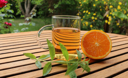 tisane infusion verveine orange