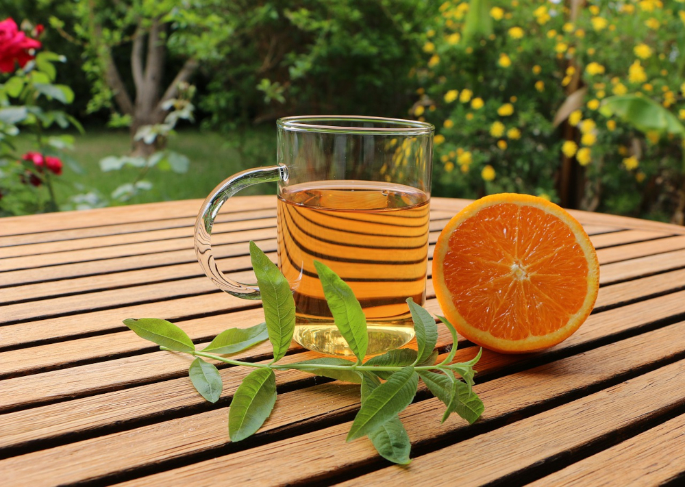 tisane infusion verveine orange